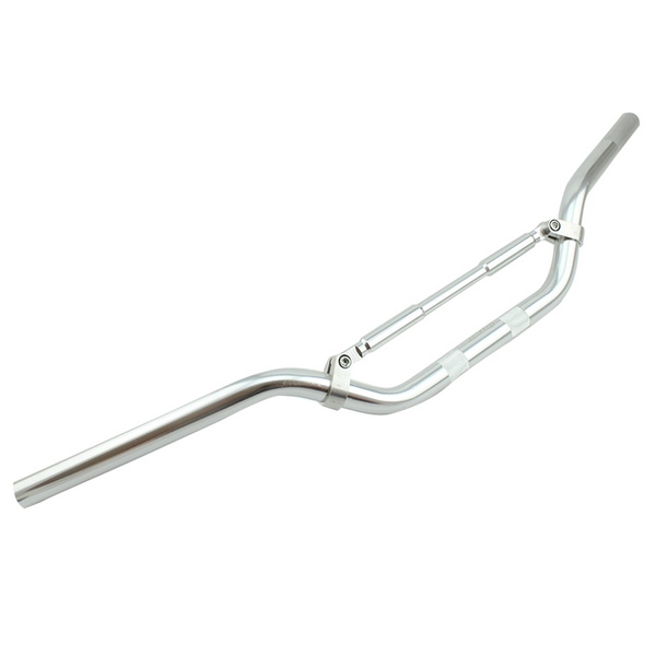 MANUBRIO ALUMINIO DEPORTIVO  PLATA