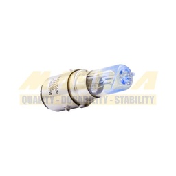 FOCO DELANTERO HS BA20D P/CBS SEMI AZUL 12W