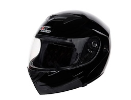 CASCO ABATIBLE IR108 DOT NEGRO BRILLO L